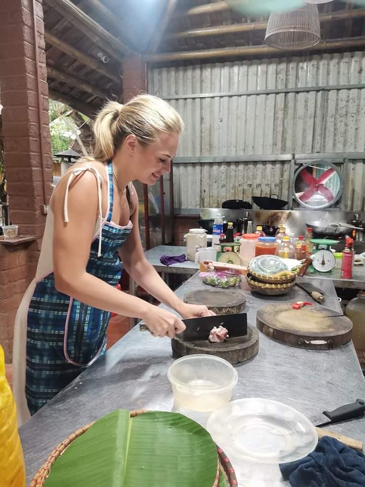 Fresh local ingredients for the Ninh Binh cooking class